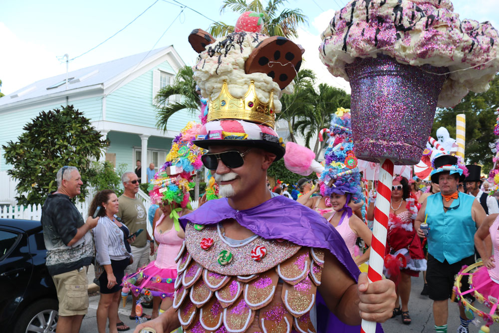 Masquerade March 2018 photo - Duval Street, Key West